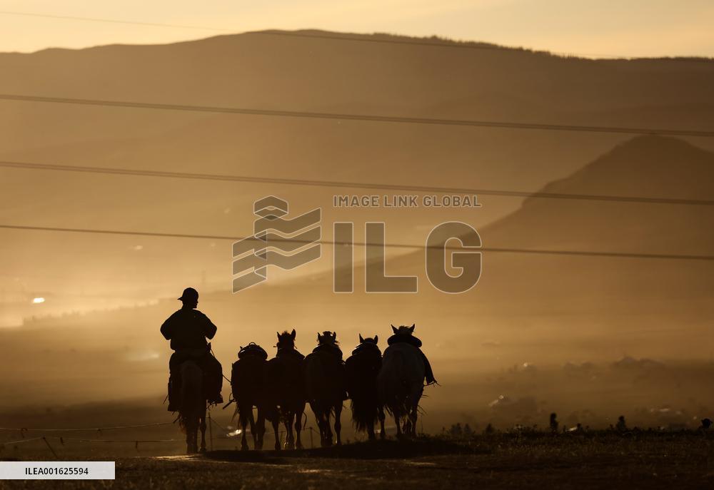 MONGOLIA-ULAN BATOR-NOMADIC CULTURE-FESTIVAL