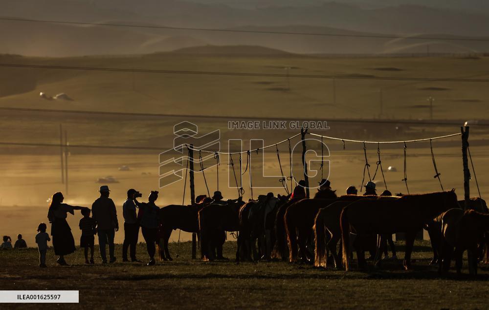MONGOLIA-ULAN BATOR-NOMADIC CULTURE-FESTIVAL