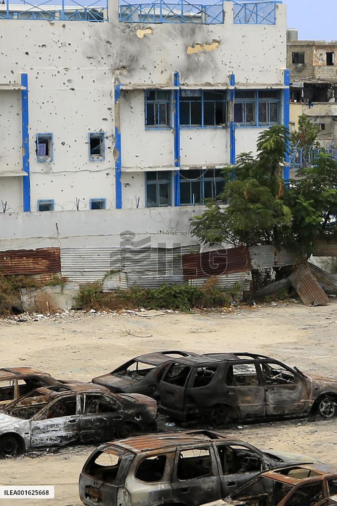 LEBANON-AIN AL-HELWEH-REFUGEE CAMP-UNRWA SERVICE