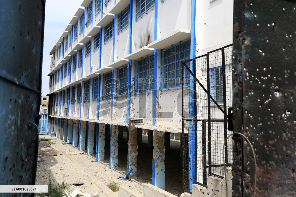 LEBANON-AIN AL-HELWEH-REFUGEE CAMP-UNRWA SERVICE