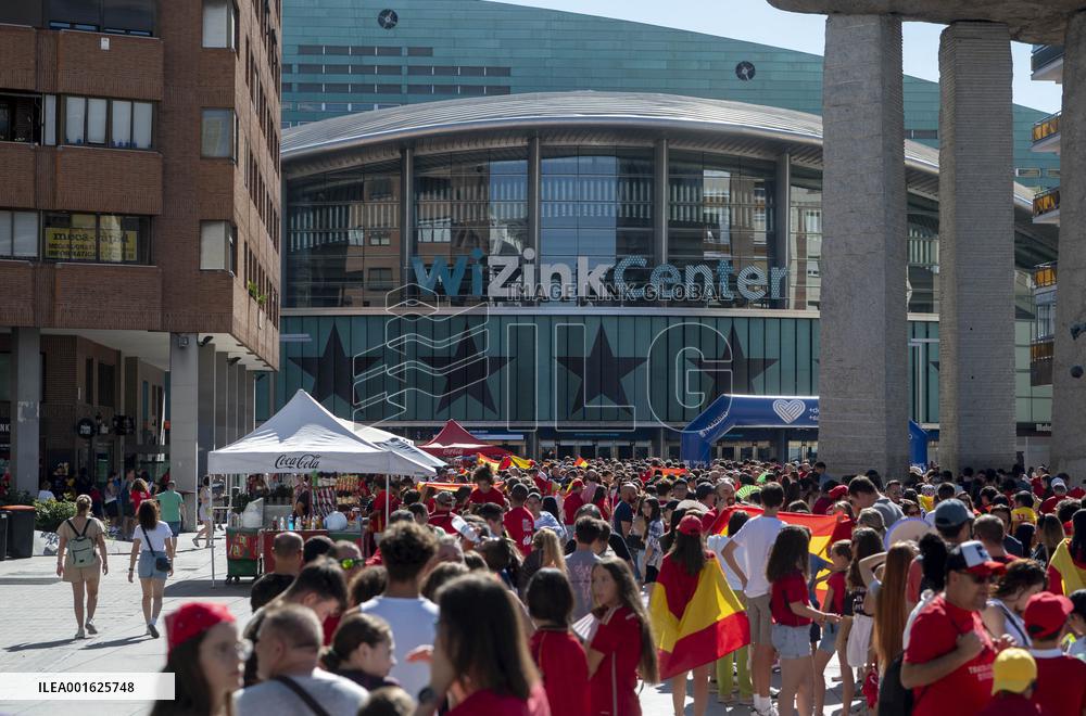 Fans Watch Women's World Cup Final - Spain
