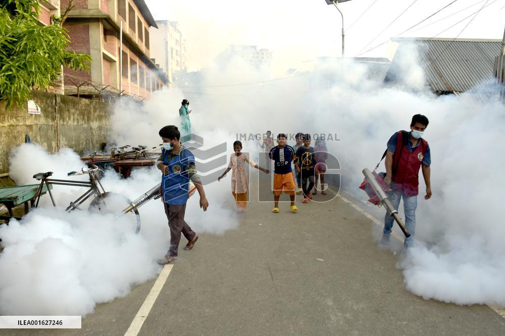 BANGLADESH-DHAKA-MOSQUITO ERADICATION DRIVE