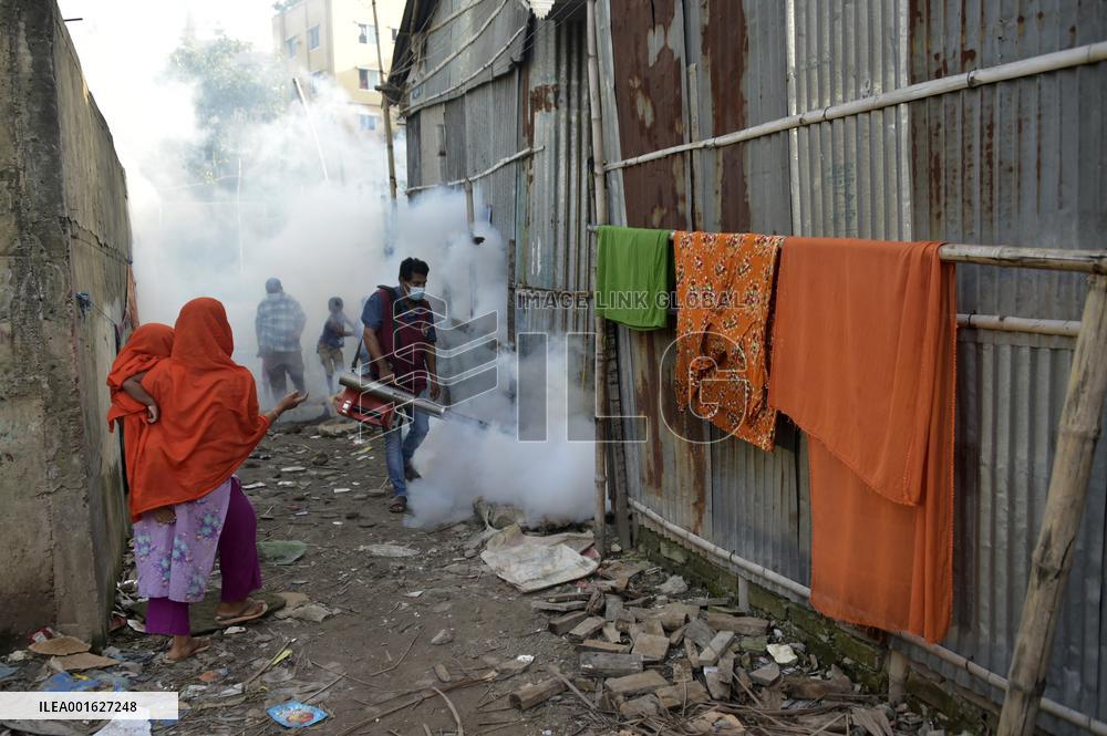 BANGLADESH-DHAKA-MOSQUITO ERADICATION DRIVE