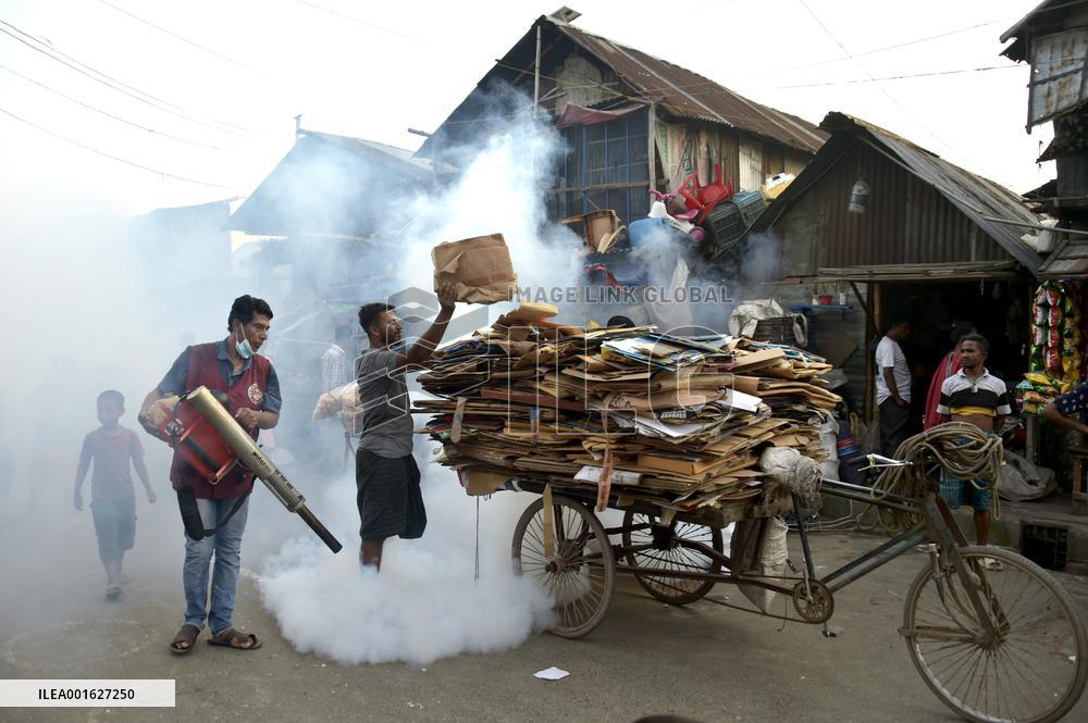 BANGLADESH-DHAKA-MOSQUITO ERADICATION DRIVE