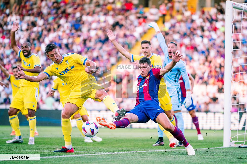(SP)SPAIN-BARCELONA-FOOTBALL-SPANISH LEAGUE-FC BARCELONA VS CADIZ CF