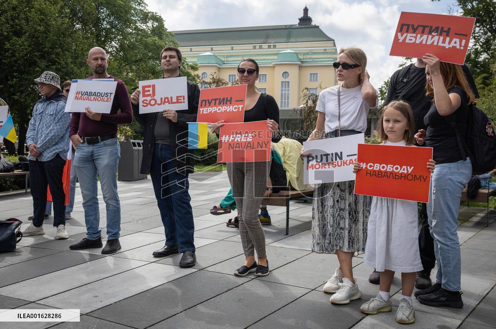 Anti- Putin demonstration