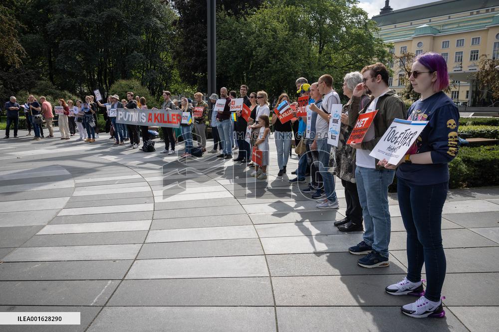 Anti- Putin demonstration