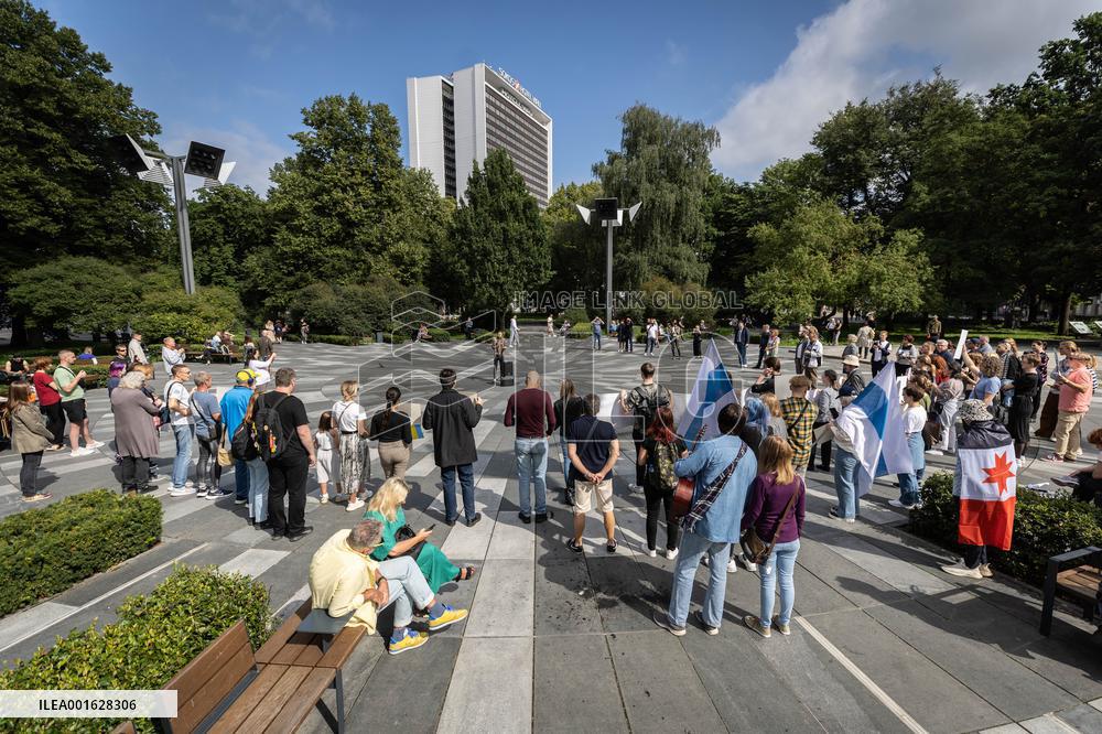 Anti- Putin demonstration