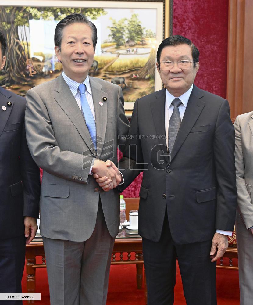 Japan Komeito party chief in Vietnam