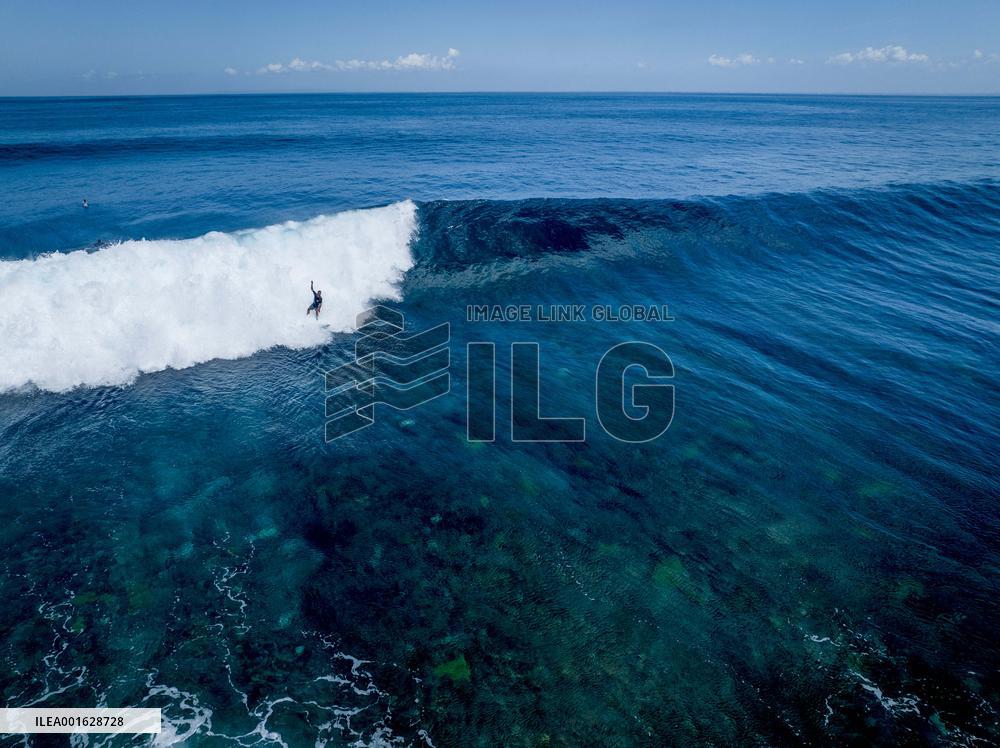 Illustration of Nusa Lembongan Island - Indonesia