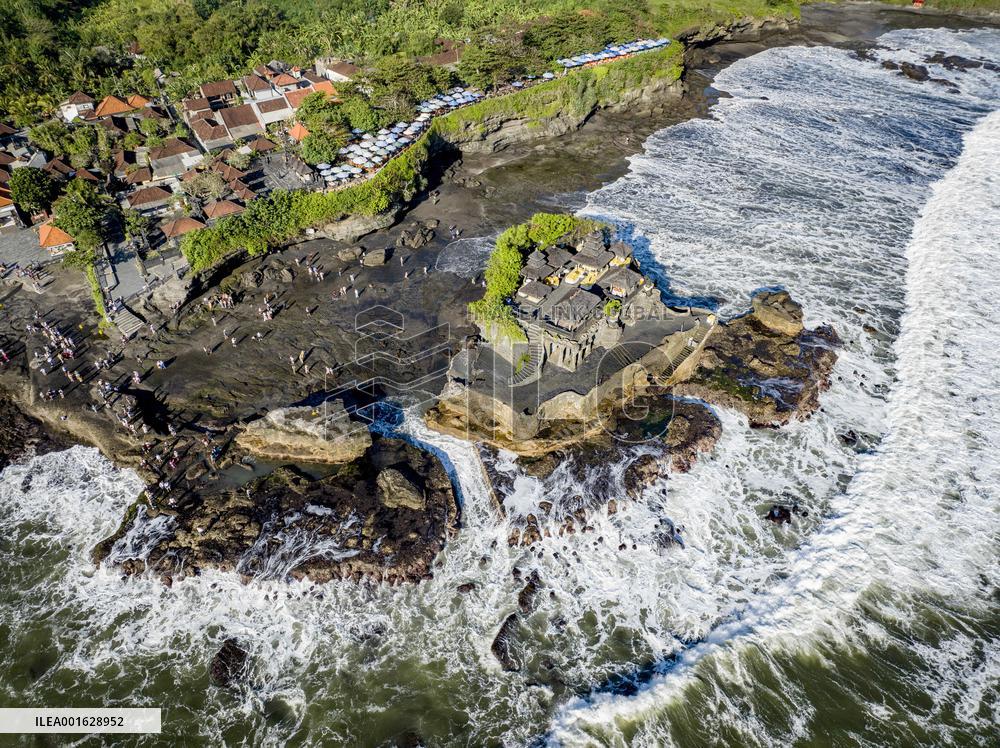 Illustration of Bali Island - Indonesia