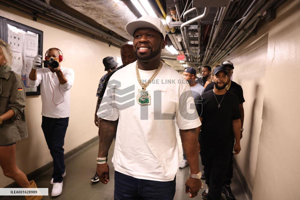 50 Cent, Flo Rida and Busta Rhymes at LIV - Miami