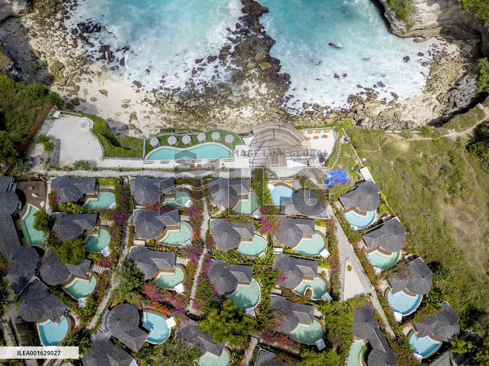 Illustration of Nusa Lembongan Island - Indonesia