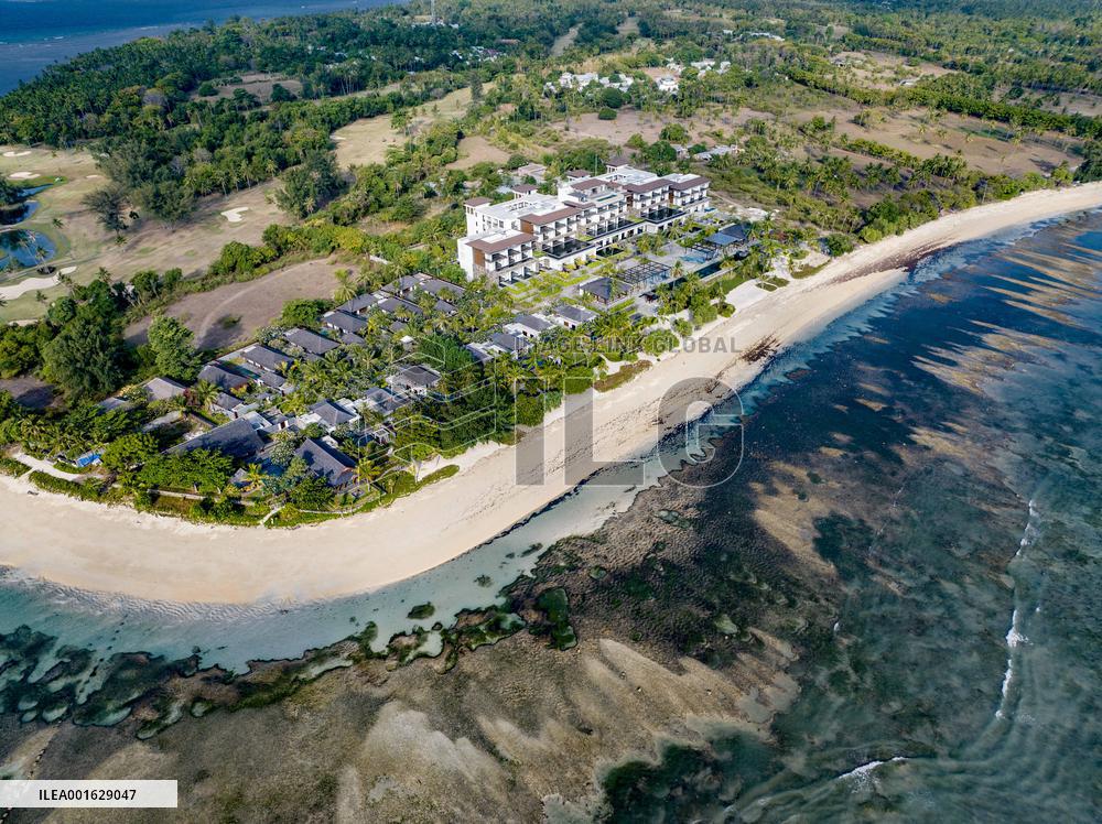 Illustration of Lombok Island - Indonesia