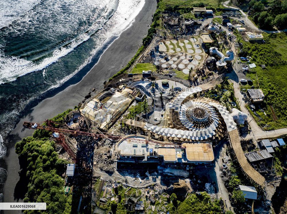 Illustration of Bali Island - Indonesia