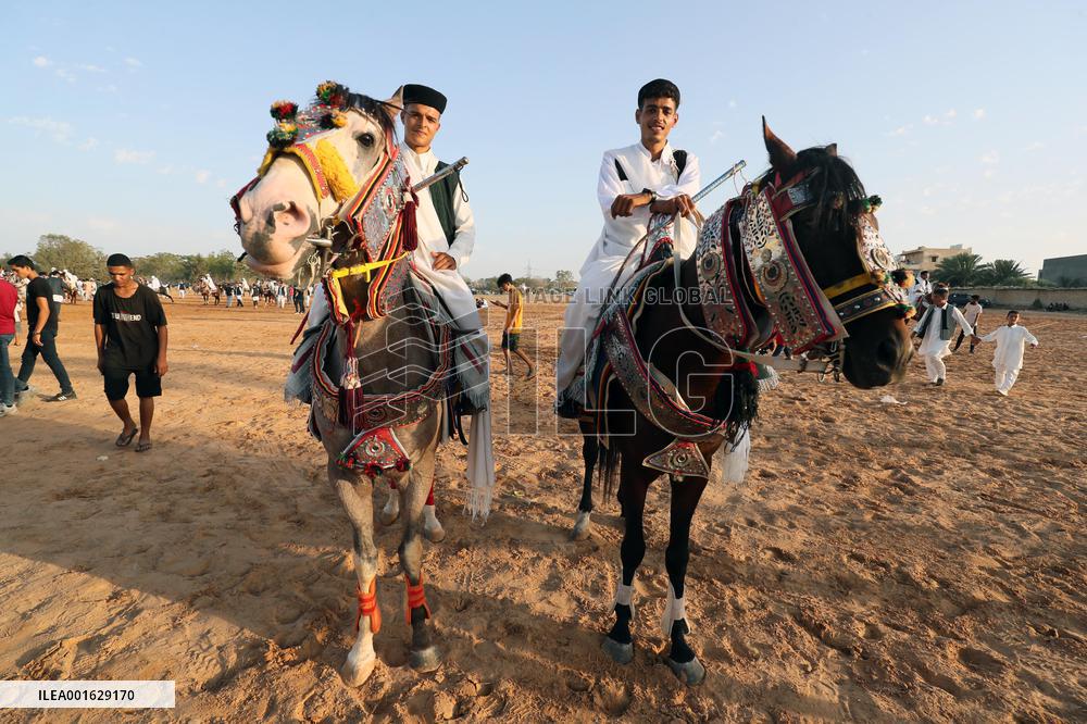 (SP)LIBYA-TAJURA-HORSE-RIDING FESTIVAL