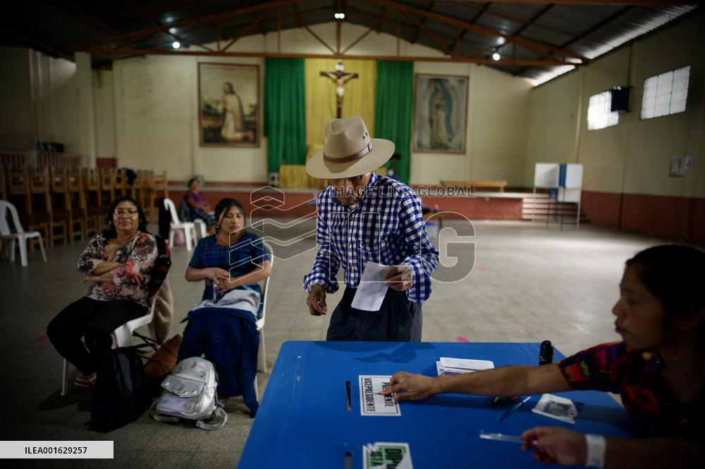 GUATEMALA-PRESIDENTIAL ELECTION