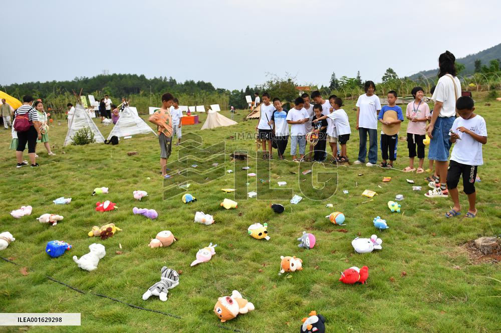 CHINA-HUNAN-VILLAGE-ART EDUCATION (CN)