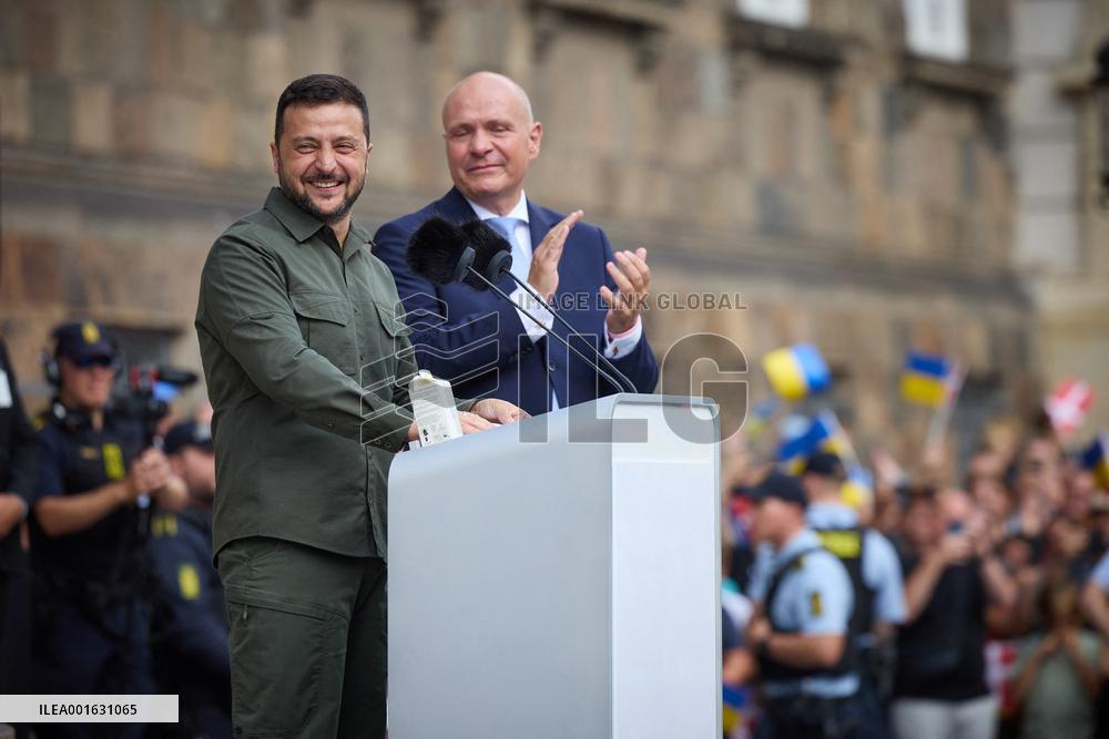 Zelensky Visits Denmark