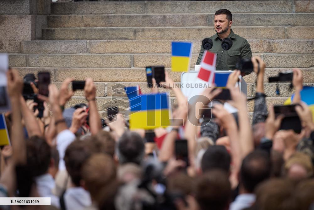 Zelensky Visits Denmark