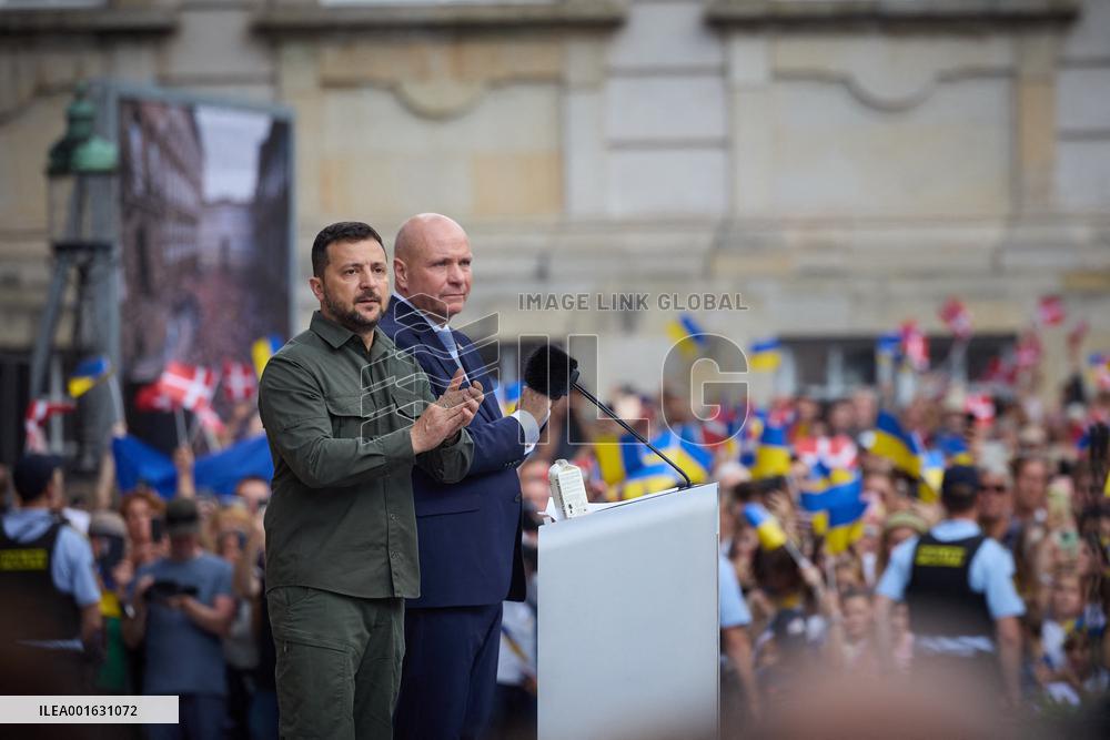 Zelensky Visits Denmark