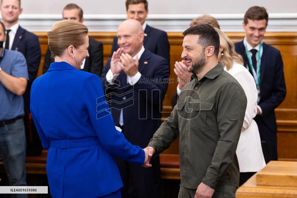 Zelensky Visits Denmark