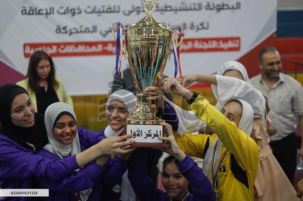 Final Basketball Tournament For The Injured - Gaza