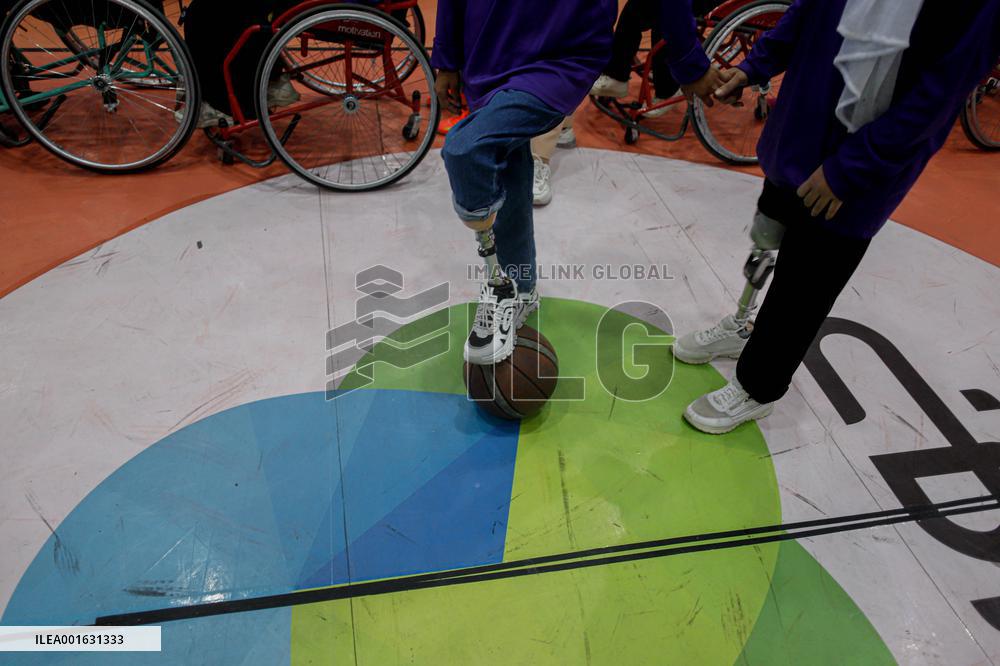 Final Basketball Tournament For The Injured - Gaza