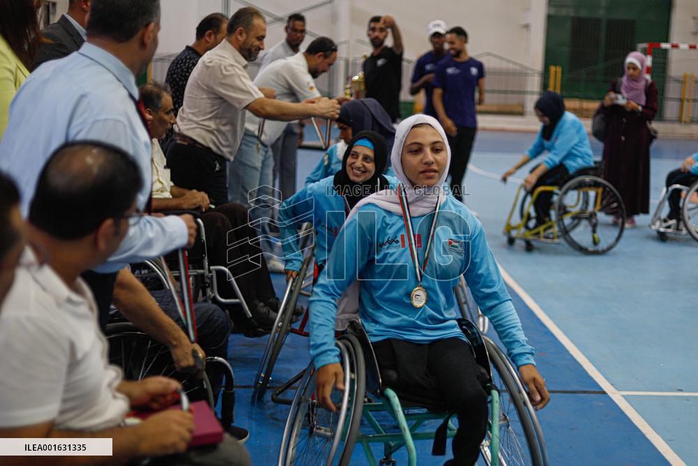 Final Basketball Tournament For The Injured - Gaza