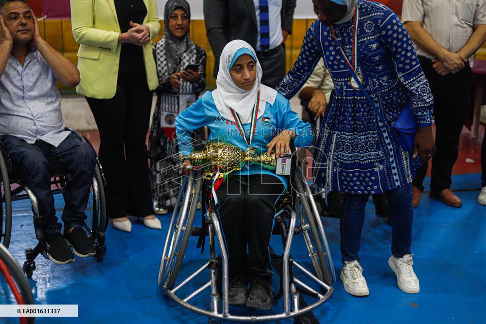 Final Basketball Tournament For The Injured - Gaza
