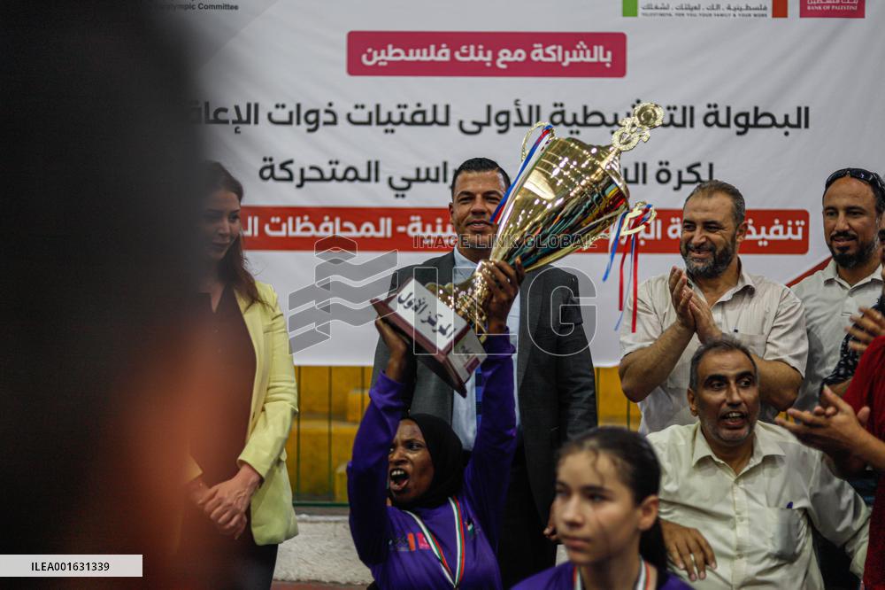 Final Basketball Tournament For The Injured - Gaza