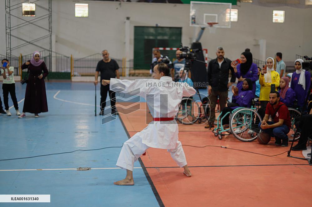Final Basketball Tournament For The Injured - Gaza
