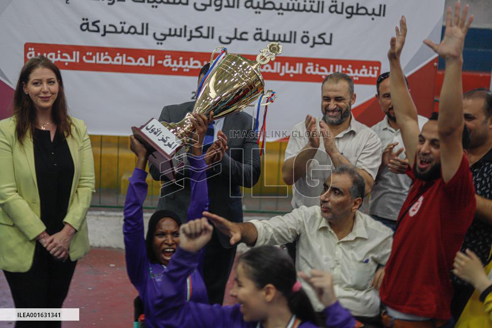 Final Basketball Tournament For The Injured - Gaza