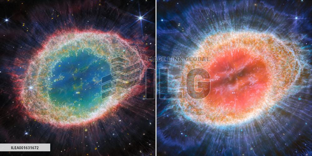 James Webb View Of The Ring Nebula