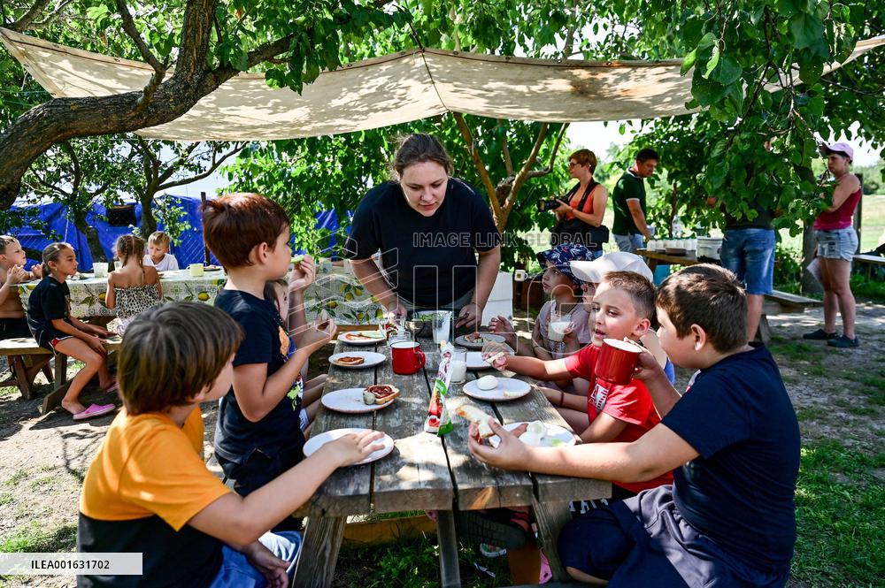 Free summer camp in Zaporizhzhia Region