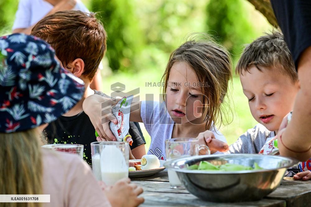 Free summer camp in Zaporizhzhia Region