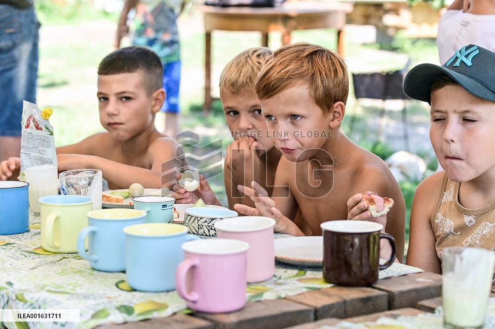 Free summer camp in Zaporizhzhia Region
