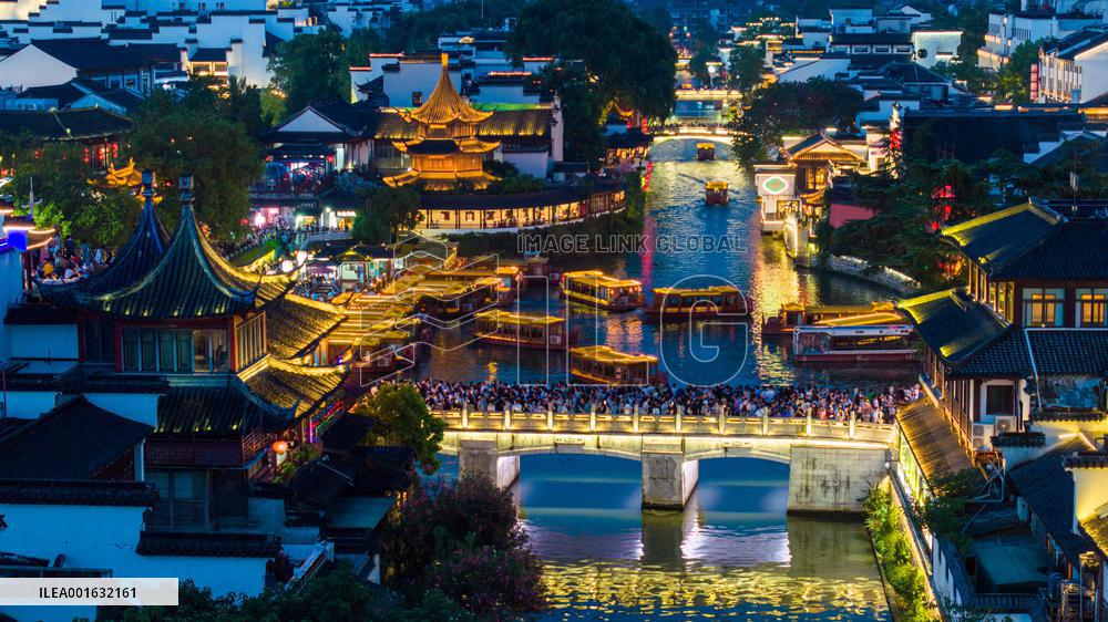 CHINA-JIANGSU-NANJING-NIGHTTIME ECONOMY (CN)