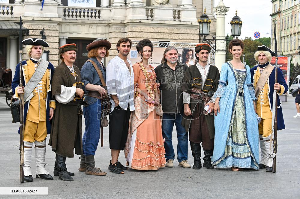 Dovbush film promotion event in Lviv