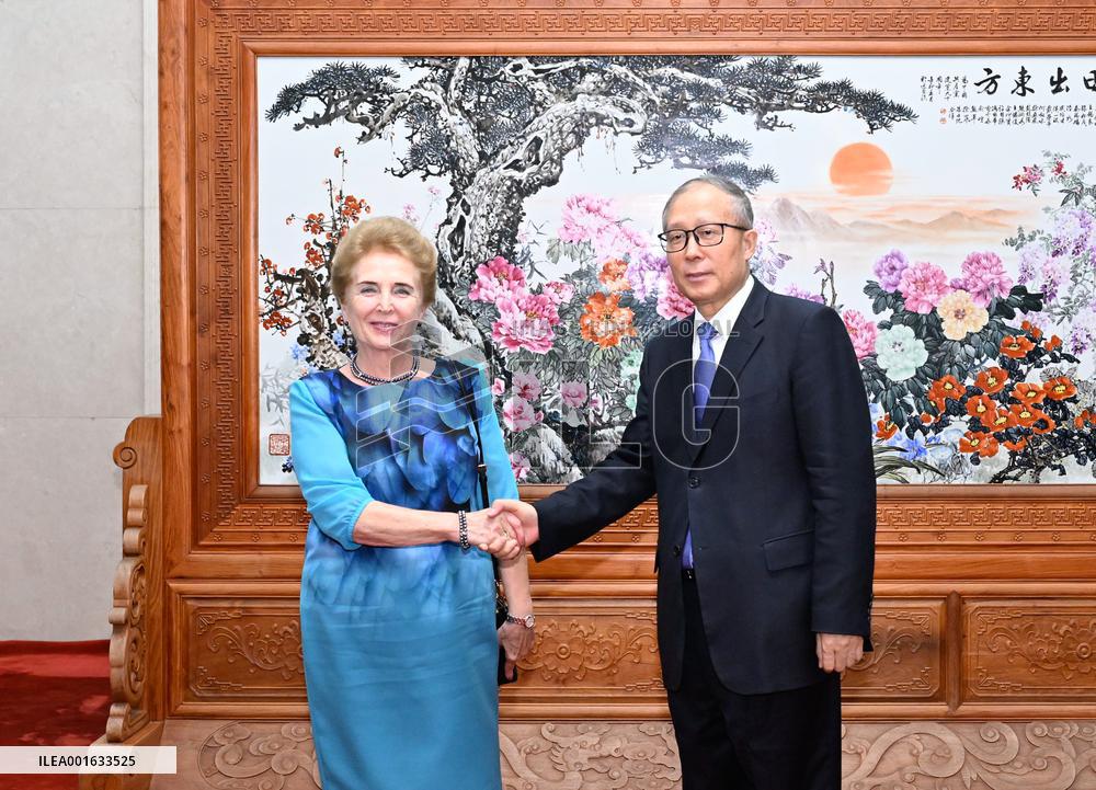 CHINA-BEIJING-LI HONGZHONG-HUNGARIAN NATIONAL ASSEMBLY-MEETING (CN)