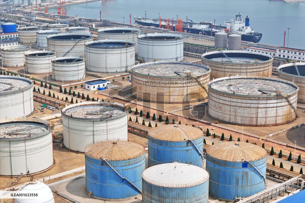 Yantai Port Crude Oil Throughput Increased