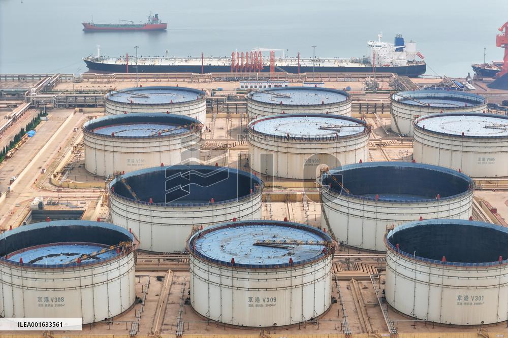 Yantai Port Crude Oil Throughput Increased