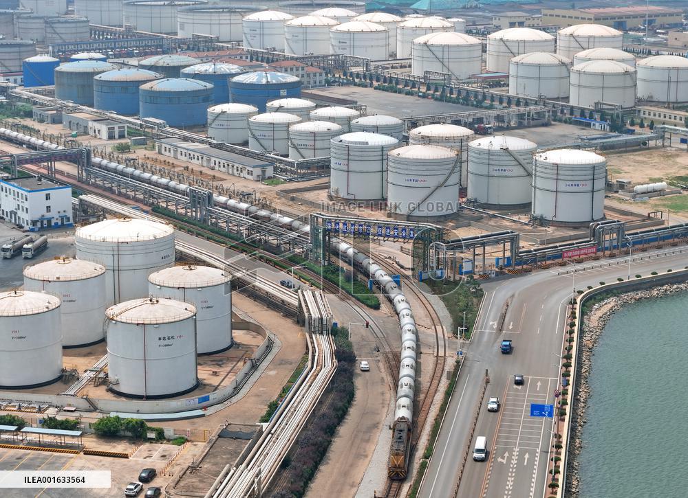 Yantai Port Crude Oil Throughput Increased