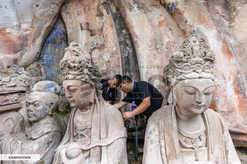CHINA-CHONGQING-CAVE TEMPLE CONSERVATION (CN)