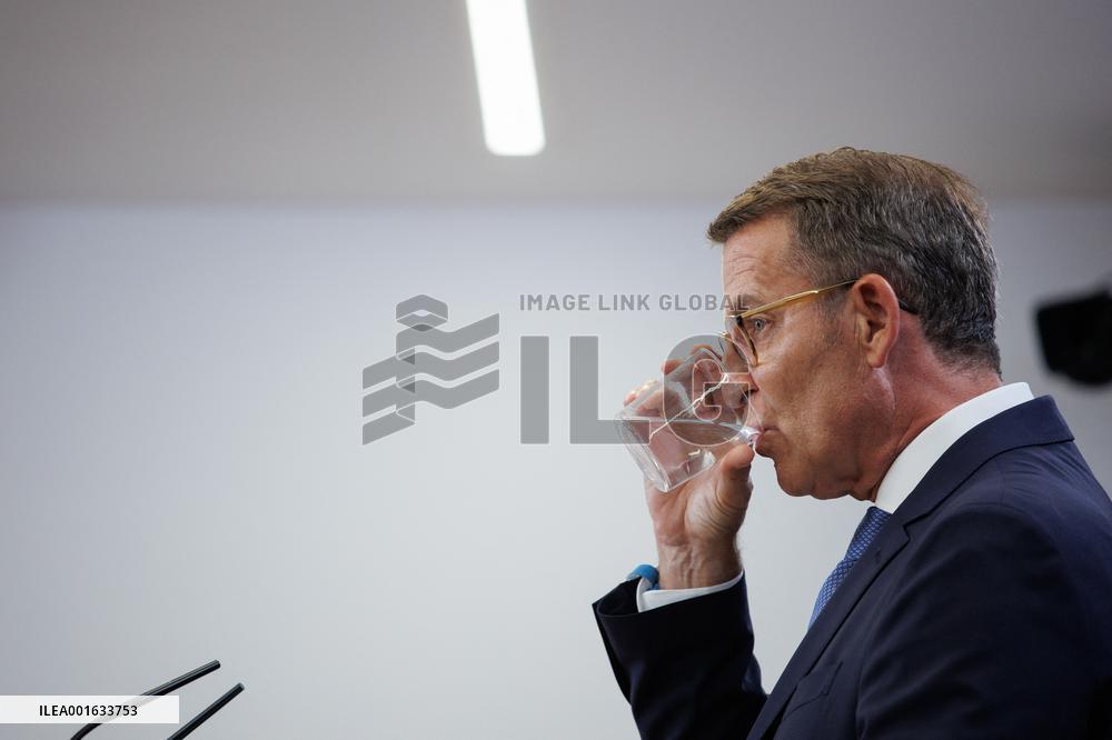 Conservative Party Leader Feijoo Proposed As PM - Madrid