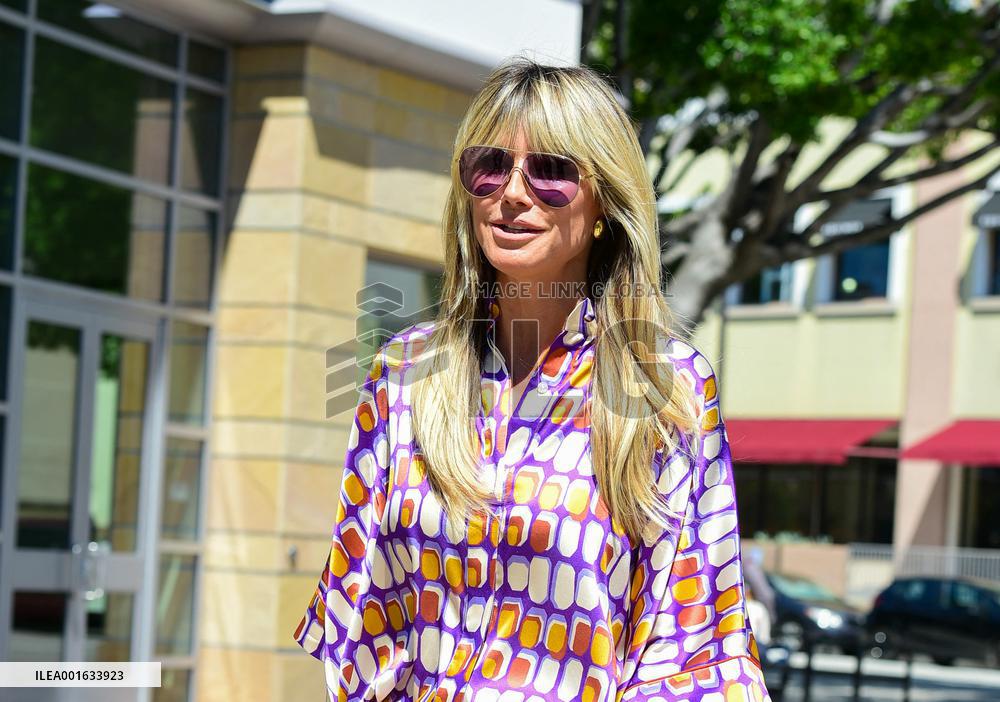 Heidi Klum At AGT - LA