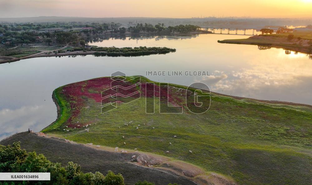CHINA-SHAANXI-YULIN-LUHE RIVER (CN)