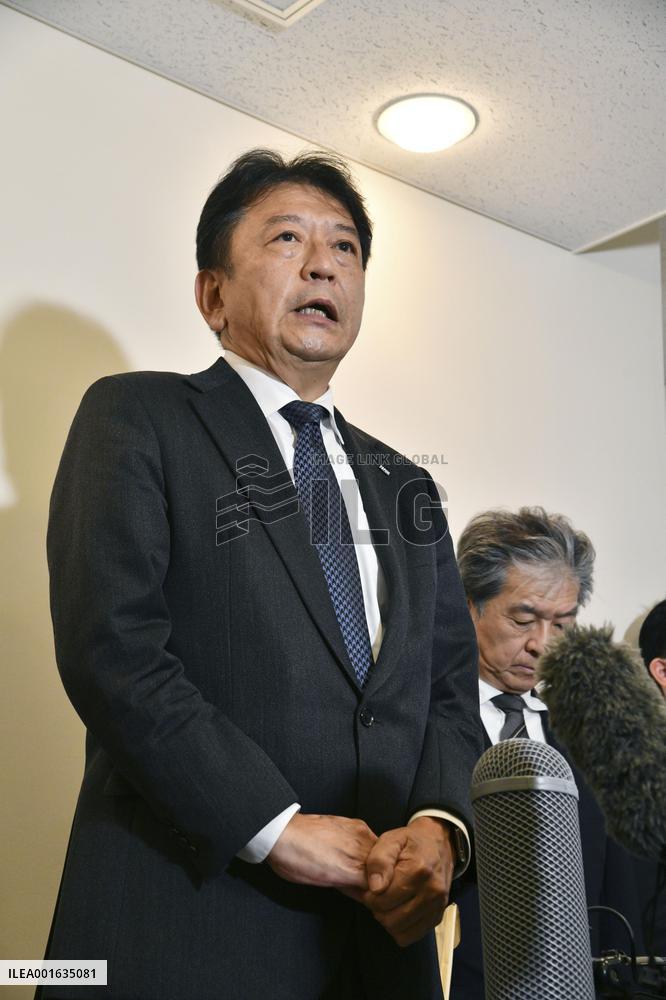 TEPCO President Kobayakawa
