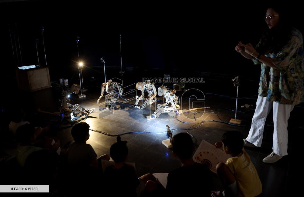 ISRAEL-BAT YAM-HANDMADE ROBOTS-EXHIBITION