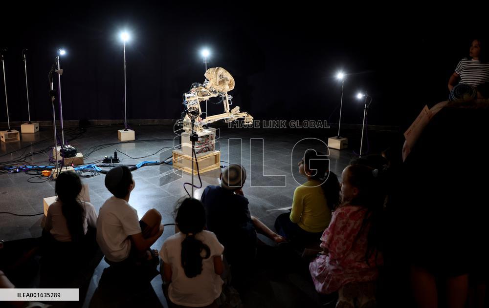 ISRAEL-BAT YAM-HANDMADE ROBOTS-EXHIBITION